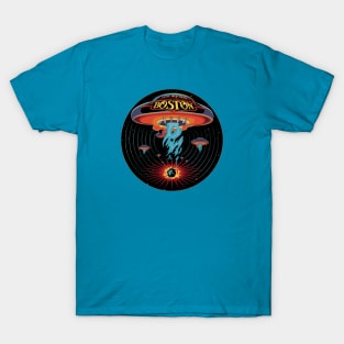 Boston band vinyl record T-Shirt